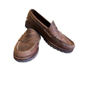 L.L. Bean Men's Brown Leather Loafers